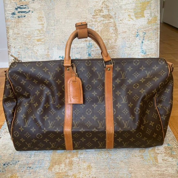 ❤️SOLD❤️LOUIS VUITTON Keepall Bandoulière 50 - Picture 8 of 8
